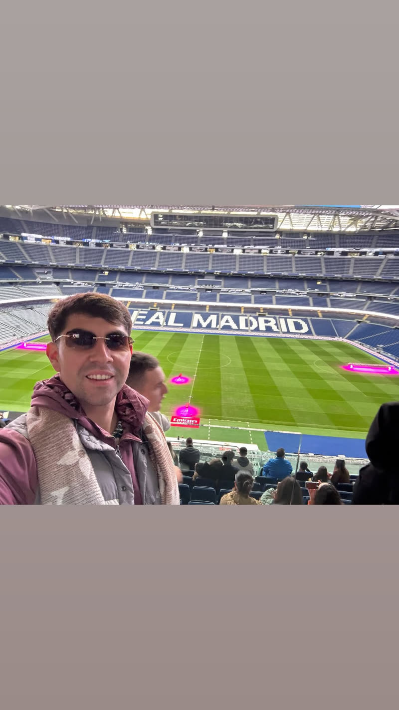 Francisco en el Santiago Bernabéu